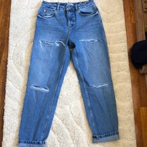 ASOS high waisted mom jeans (size 29)